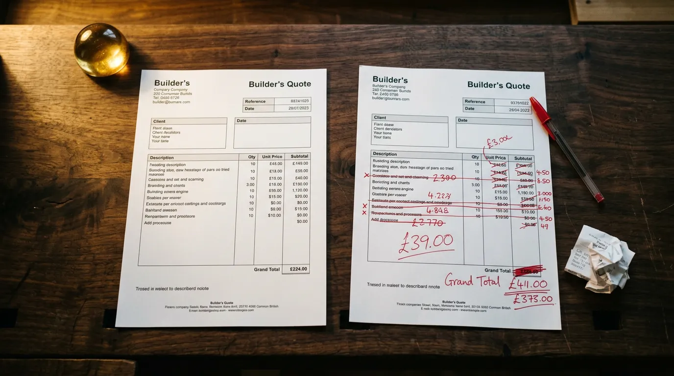 My Builder Changed the Price After Starting - What Can I Do?