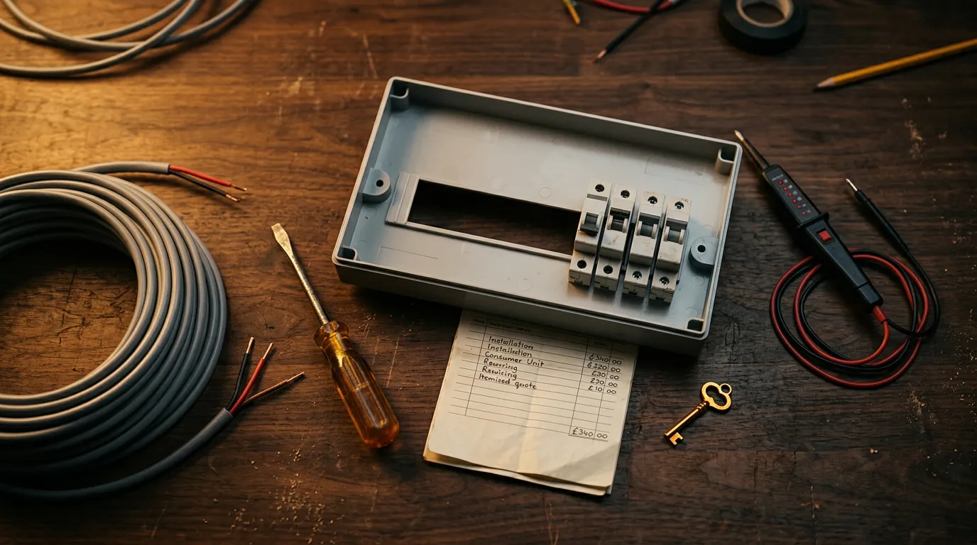 Electrician's Quote - What Should It Actually Include?