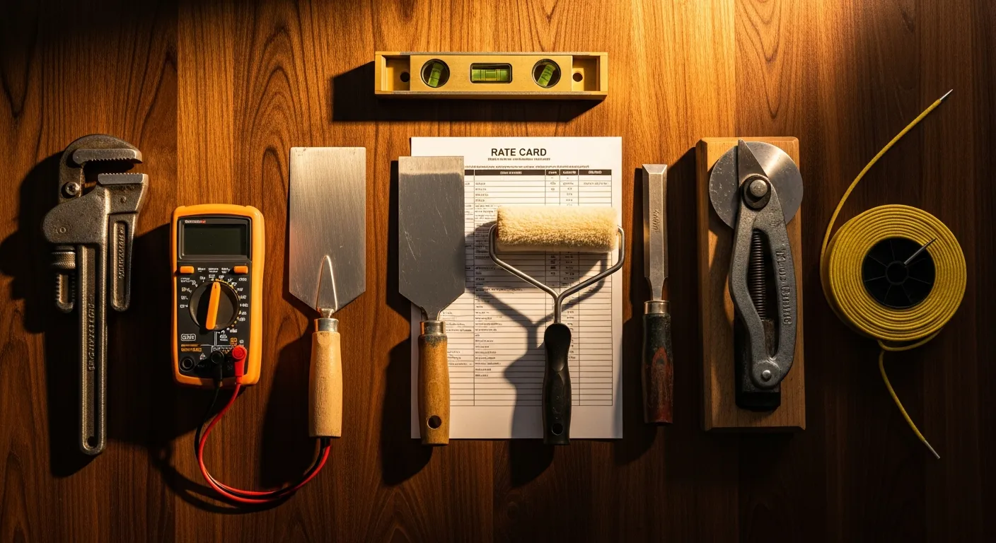 UK Tradesperson Day Rates 2026: What Every Trade Charges